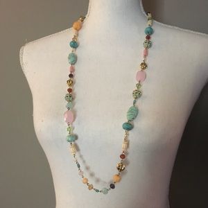Unique Multi Stone Necklace